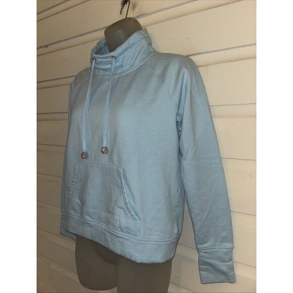 Lilly Pulitzer Cotton Blend Mock Neck Long Sleeve Sweatshirt Size XS - Picture 3 of 10